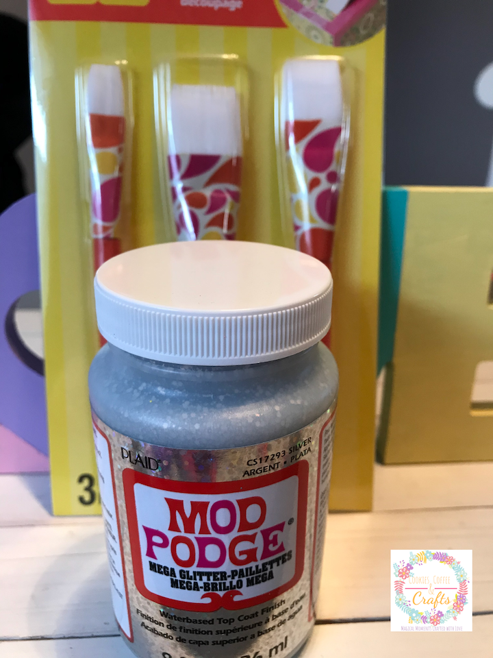 Mod Podge Glitter Sign (Easy DIY)